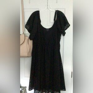 🎀 Torrid Black Lace Dress
